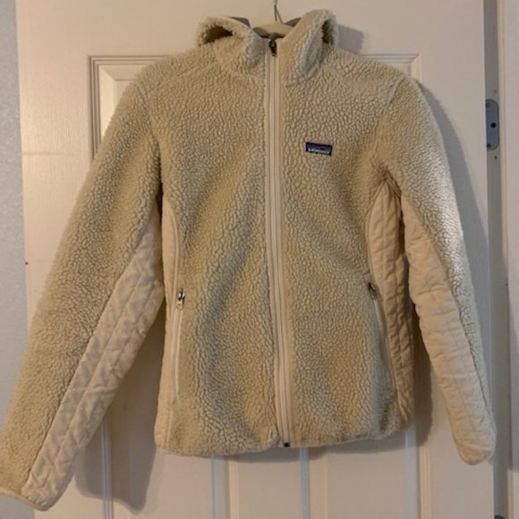 Patagonia Retro-x High Pile Hooded Fleece Jacket M - Picture 1 of 7